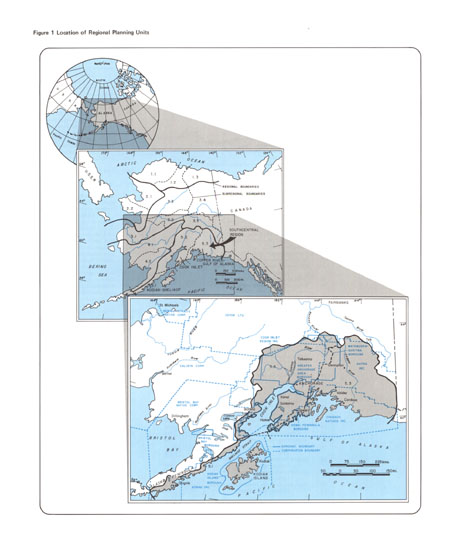 Location of regional planning units